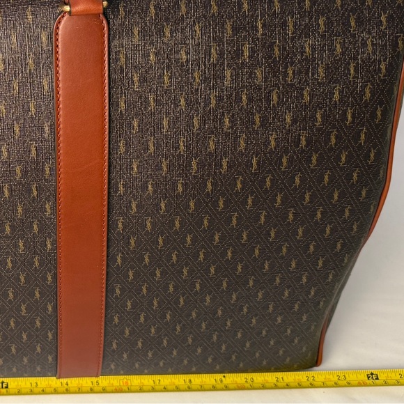 NEW YSL DUFFLE TRAVEL BAG WITH STRAP  Yves Saint Laurent - Picture 15 of 16